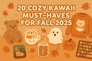 🍁 20 Cozy Kawaii Must-Haves for Fall 2025: Cute & Comfy Finds You’ll Love 🍁