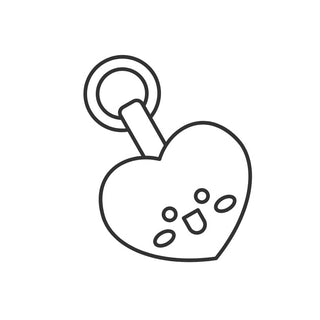 kawaii accessories bunny keychain
