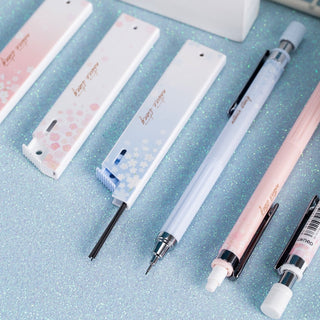 0.5mm Lovely Fresh Cherry Sakura Mechanical Pencil Set Stationery by The Kawaii Shoppu | The Kawaii Shoppu