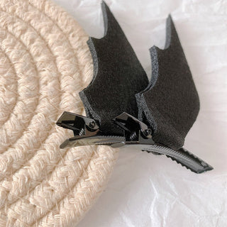1 Pair Cute Halloween Bat Skeleton Spider Hair Accessory Accessories by The Kawaii Shoppu | The Kawaii Shoppu