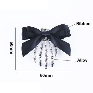 1 Pair Cute Halloween Bat Skeleton Spider Hair Accessory Accessories by The Kawaii Shoppu | The Kawaii Shoppu