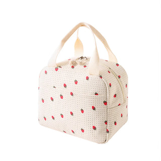 1 x Cute Floral Insulated Lunch Bag
