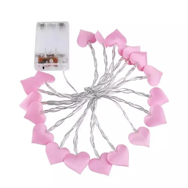 10/20 Led Cotton Love Heart LED Fairy Lights Light by The Kawaii Shoppu | The Kawaii Shoppu