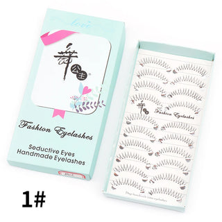 10 pairs Natural Lashes Manga Full Strip