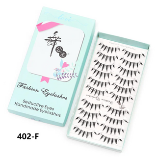 10 pairs Natural Lashes Manga Full Strip
