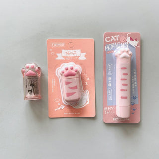 10 Pcs/set Cat Paw Stationery Stationery The Kawaii Shoppu