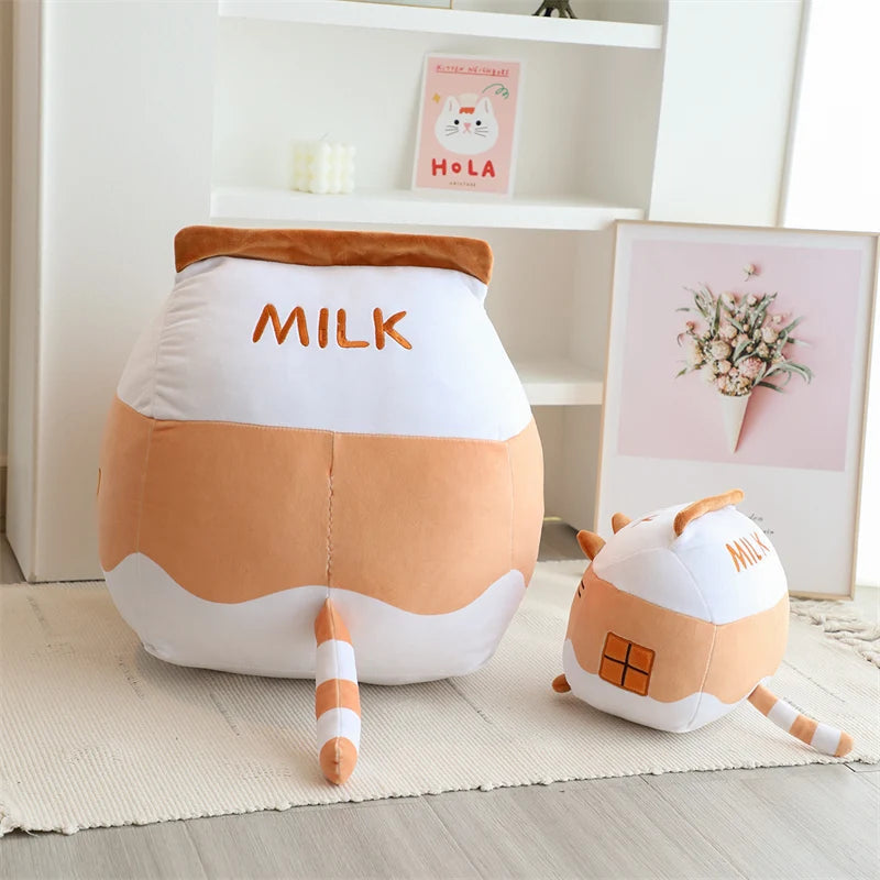 1pc Cat Milk Bottle Plushie Soft Toy Soft Toy by The Kawaii Shoppu | The Kawaii Shoppu