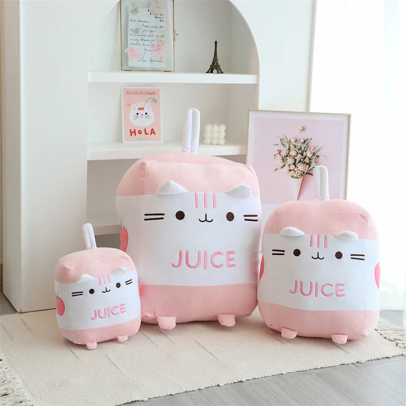 1pc Cat Milk Bottle Plushie Soft Toy Soft Toy by The Kawaii Shoppu | The Kawaii Shoppu