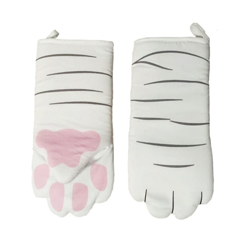 Cat Paw Kitchen Cooking Gloves Accessory The Kawaii Shoppu