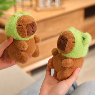 1PC Cute Capybara Plush Toy with Hat