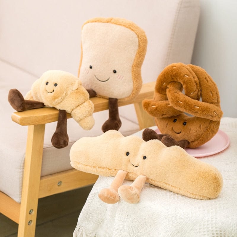 1pc Cute Toast Kawaii Plush Soft Toy Soft Toy The Kawaii Shoppu