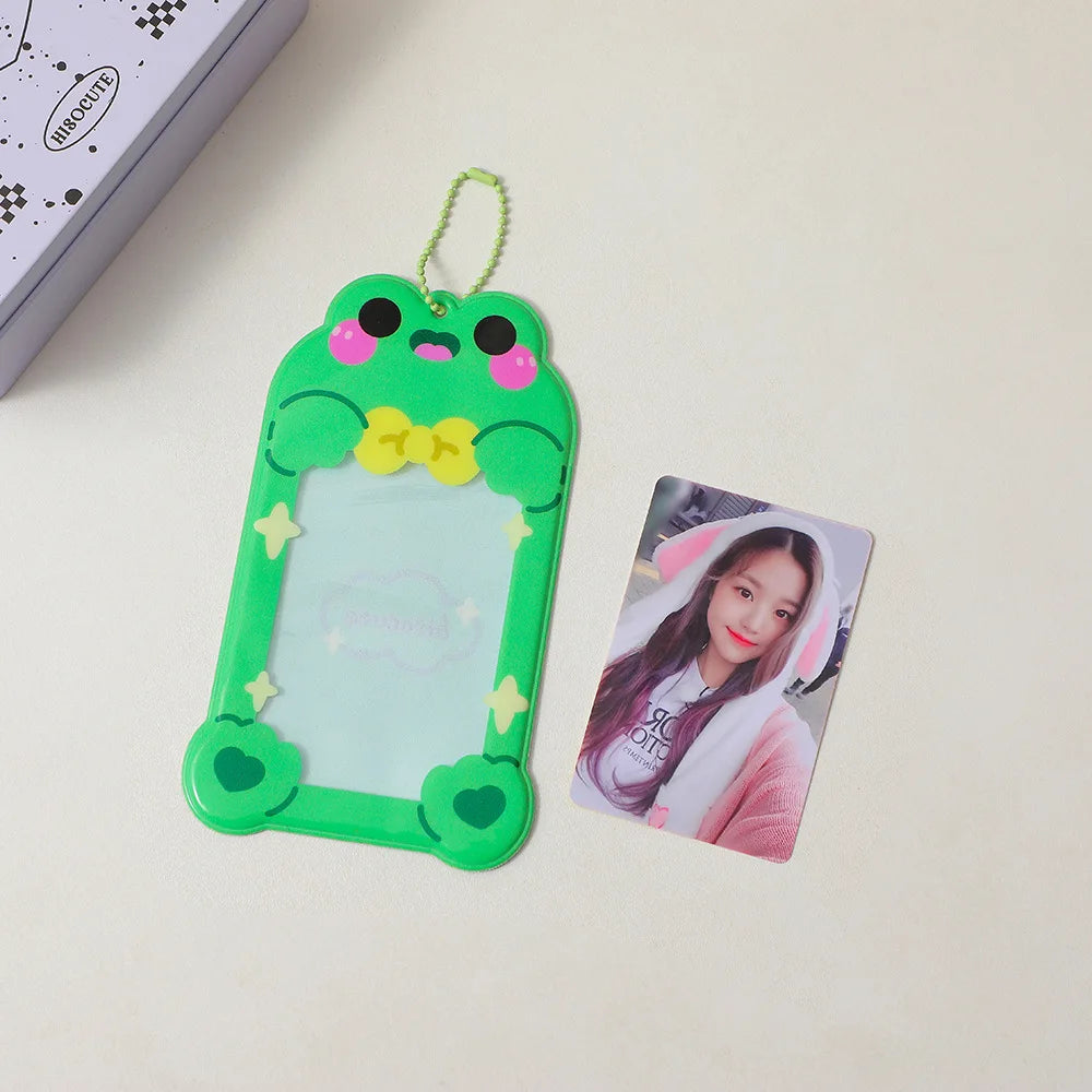 1PC Kawaii Cute PVC Animal Photo Card ID Holder Accessories by The Kawaii Shoppu | The Kawaii Shoppu