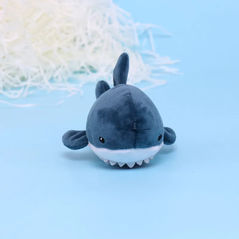 1PC Mini Shark Plushie Pendant 1PC Shark Plushie Pendant Soft Toy by The Kawaii Shoppu | The Kawaii Shoppu