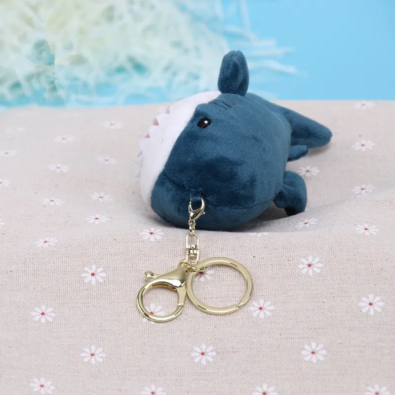 1PC Mini Shark Plushie Pendant 1PC Shark Plushie Pendant Soft Toy by The Kawaii Shoppu | The Kawaii Shoppu