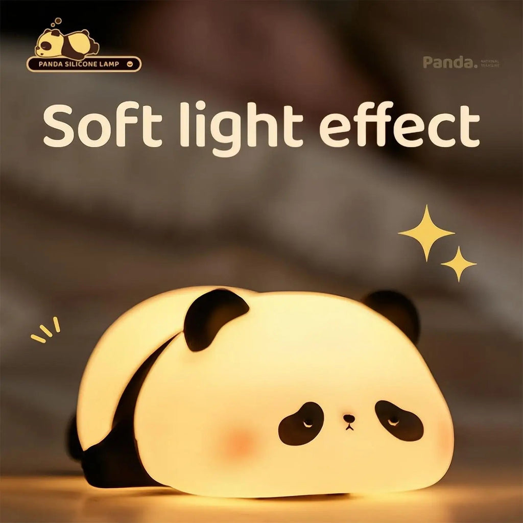 1PC Sleepy Kawaii Animal LED Rechargeable USB Night Light - Panda, Hippo, Pig, Bunny, Sheep Light by The Kawaii Shoppu | The Kawaii Shoppu