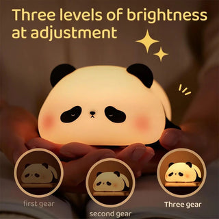 1PC Sleepy Kawaii Animal LED Rechargeable USB Night Light - Panda, Hippo, Pig, Bunny, Sheep Light by The Kawaii Shoppu | The Kawaii Shoppu
