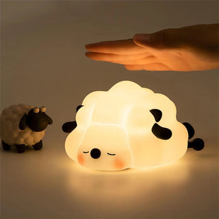 1PC Sleepy Kawaii Animal LED Rechargeable USB Night Light - Panda, Hippo, Pig, Bunny, Sheep Light by The Kawaii Shoppu | The Kawaii Shoppu