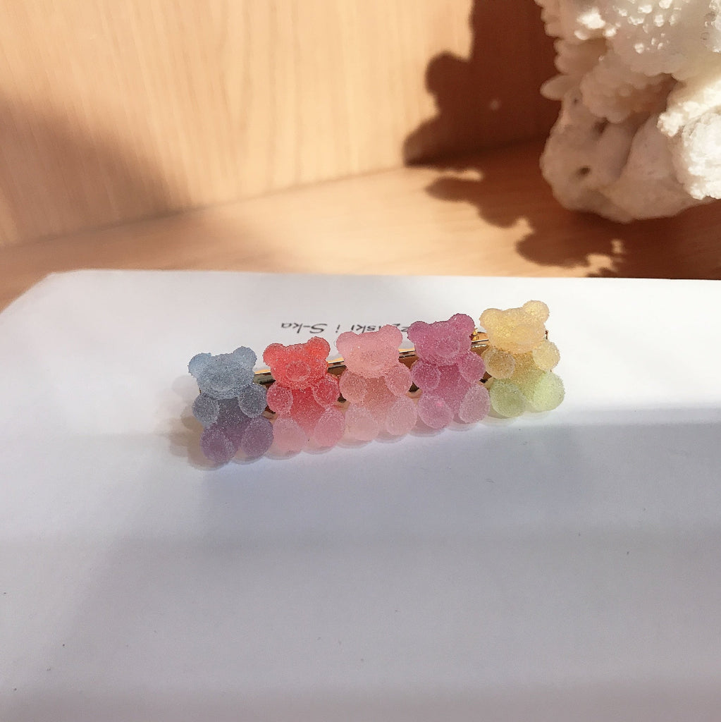 1PC Sugardrop Gummy Bear Hair Clips Hairpin 1097-1 Hair Accessories by The Kawaii Shoppu | The Kawaii Shoppu