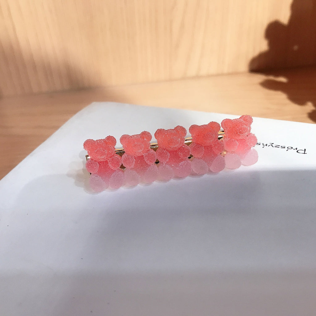 1PC Sugardrop Gummy Bear Hair Clips Hairpin 1097-8 Hair Accessories by The Kawaii Shoppu | The Kawaii Shoppu