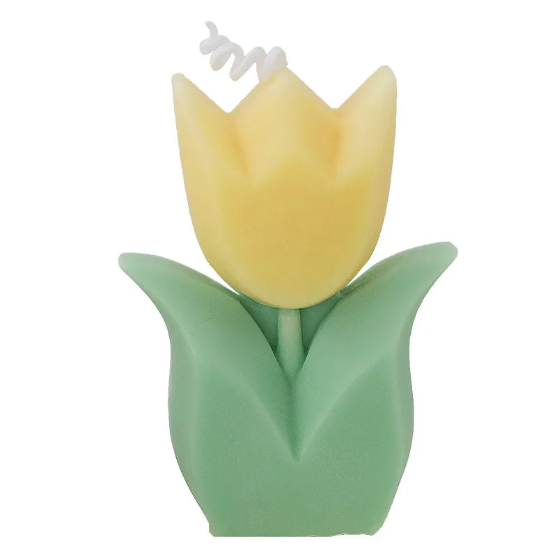 1PC Tulip Scented Flower Candle Home Decor by The Kawaii Shoppu | The Kawaii Shoppu