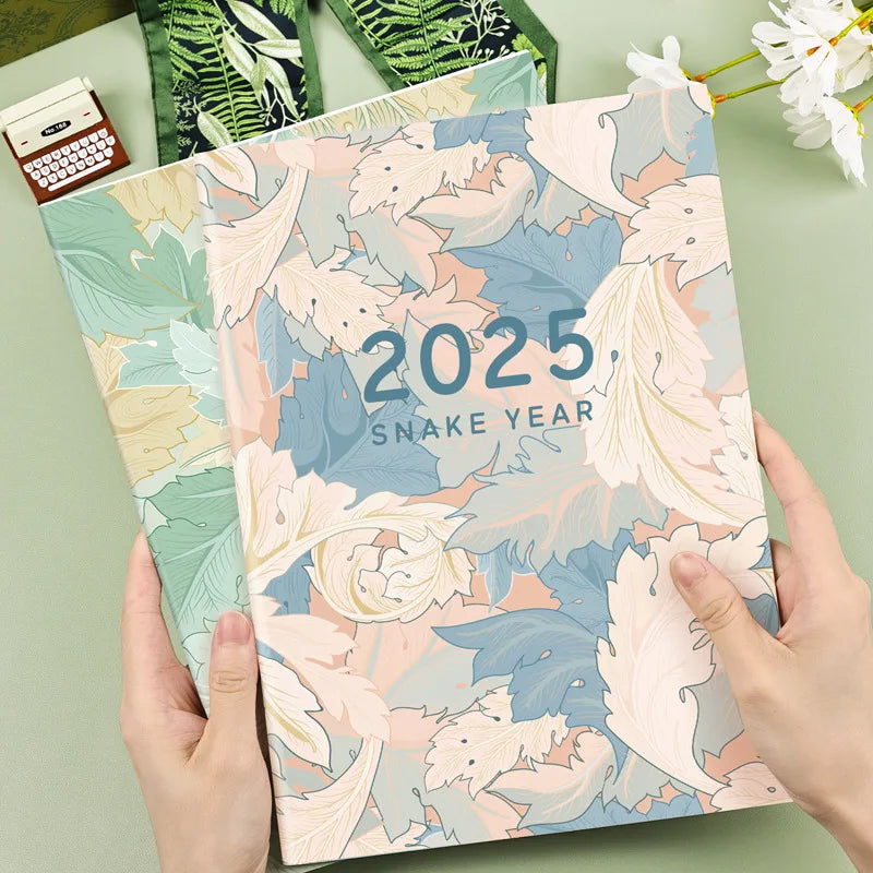 2025 Snake Year Diary Calendar Japanese Notebook Stationery by The Kawaii Shoppu | The Kawaii Shoppu