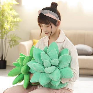 25/45cm Lifelike Succulent Plants Plush Pillow Soft Toy by The Kawaii Shoppu | The Kawaii Shoppu