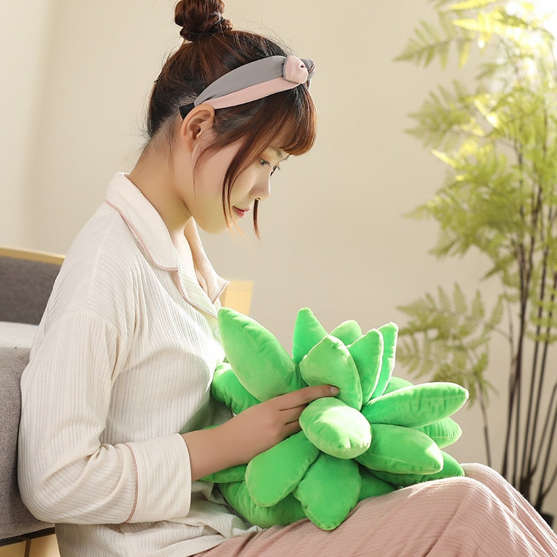 plush succulent pillow Cactus Plush Pillow Colourful 25cm
