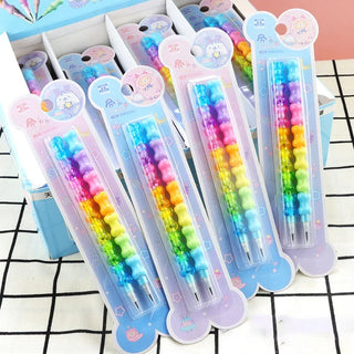 2pcs Kawaii HB Non-Sharpening Mechanical Pencils
