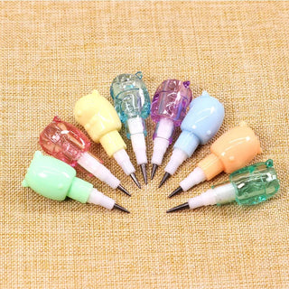 2pcs Kawaii HB Non-Sharpening Mechanical Pencils