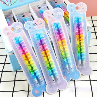 2pcs Kawaii HB Non-Sharpening Mechanical Pencils