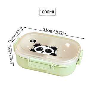 3 Grid Portable Lunch Box – Microwave Safe Bento Food Container