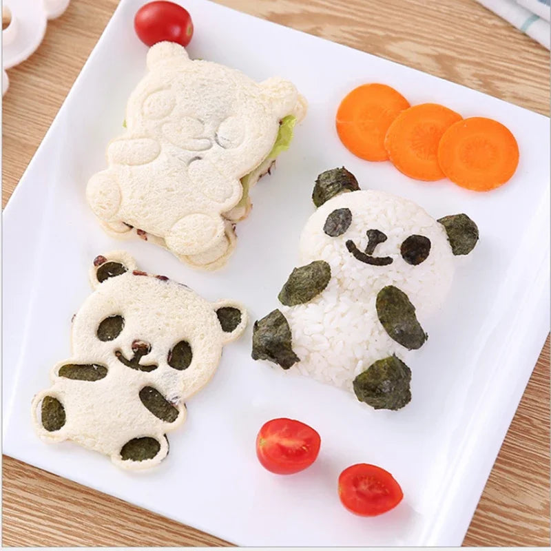 4 in 1 Sushi DIY Panda Rice Mold set Home & Kitchen by The Kawaii Shoppu | The Kawaii Shoppu
