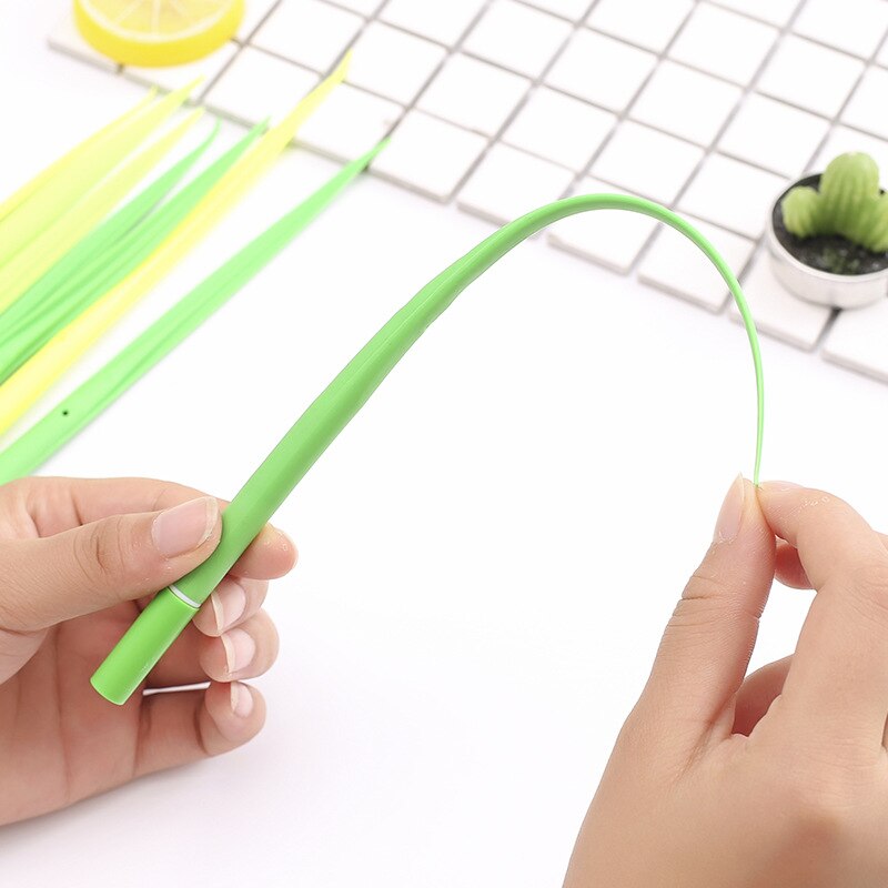 5 Pcs Tiny Green Grass Gel Pen Stationery by The Kawaii Shoppu | The Kawaii Shoppu