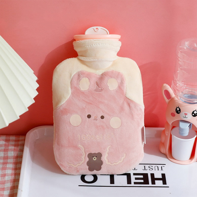 500/1000ml Kawaii Bear Hot Water Bottle Home & Kitchen by The Kawaii Shoppu | The Kawaii Shoppu