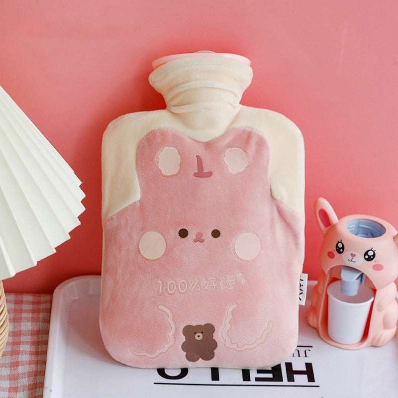 500/1000ml Kawaii Bear Hot Water Bottle Home & Kitchen by The Kawaii Shoppu | The Kawaii Shoppu