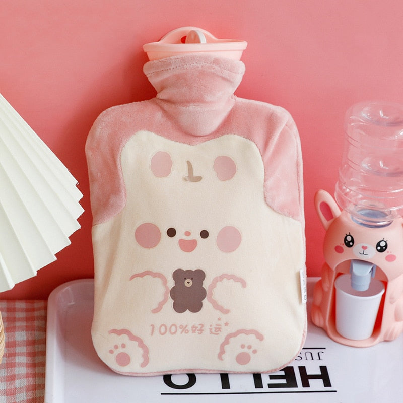 500/1000ml Kawaii Bear Hot Water Bottle Home & Kitchen by The Kawaii Shoppu | The Kawaii Shoppu