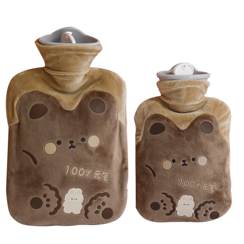 500/1000ml Kawaii Bear Hot Water Bottle Home & Kitchen by The Kawaii Shoppu | The Kawaii Shoppu