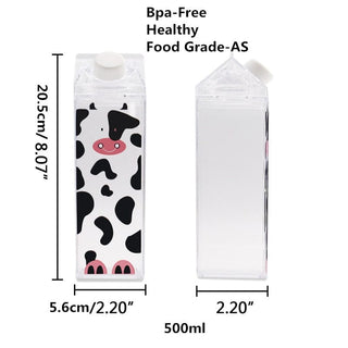 500ml Cute Animal Boba Flask Bottles 500ml Bottle The Kawaii Shoppu