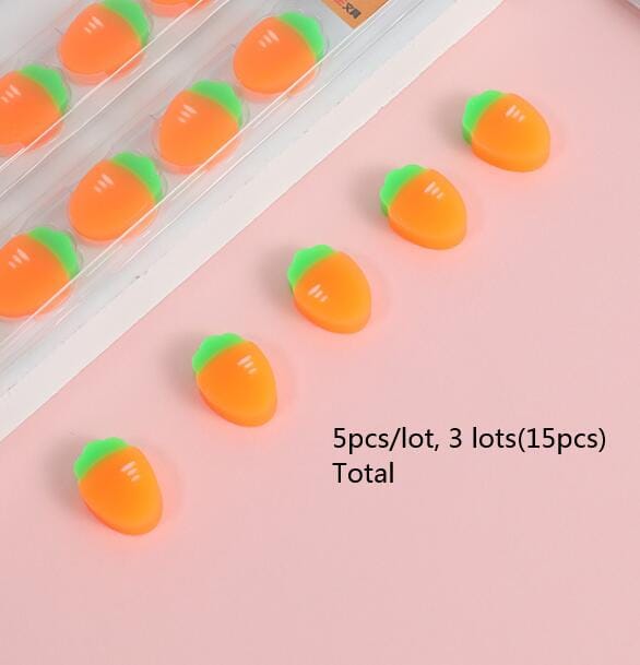 6pcs Kawaii Fruity Sakura Erasers 3 lots 15pcs Stationery The Kawaii Shoppu