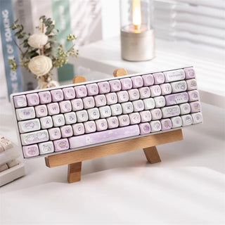 95 Keys Dessert Cat Pastel Kawaii KEYCAPS (No Keyboard) Keyboard by The Kawaii Shoppu | The Kawaii Shoppu