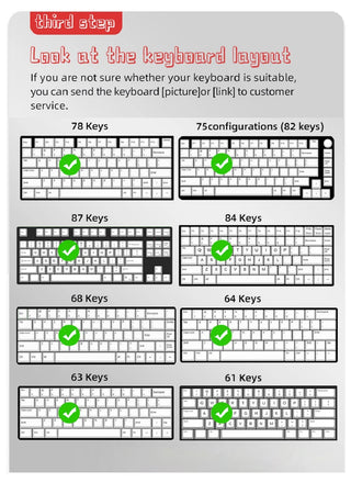 95 Keys Dessert Cat Pastel Kawaii KEYCAPS (No Keyboard) Keyboard by The Kawaii Shoppu | The Kawaii Shoppu