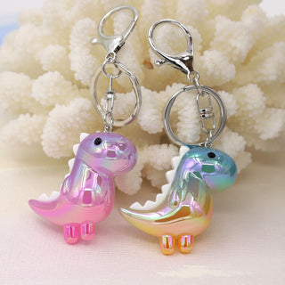 Kawaii Dinosaur Acrylic Keychain – Solid & Luminous Styles