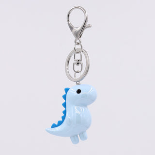 Kawaii Dinosaur Acrylic Keychain – Solid & Luminous Styles
