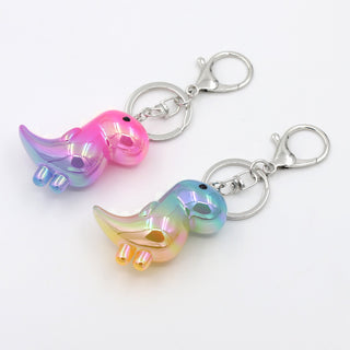 Kawaii Dinosaur Acrylic Keychain – Solid & Luminous Styles