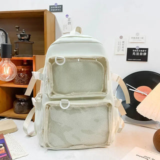 Kawaii Ita Clear Pocket Backpack