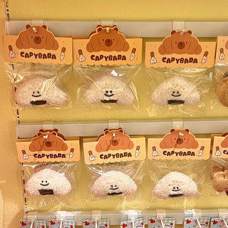 Cute Onigiri Rice Roll Plush Keychain