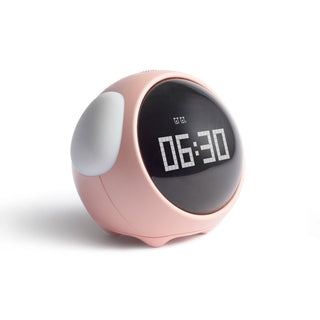 Kawaii Friend Cute Digital Alarm Clock for Kids with LED Display & Night Light