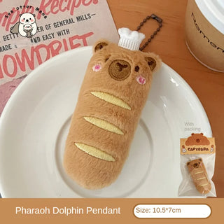 Kawaii Capybara & Food Plush Bag Charms