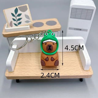 Cute Capybara Keychain