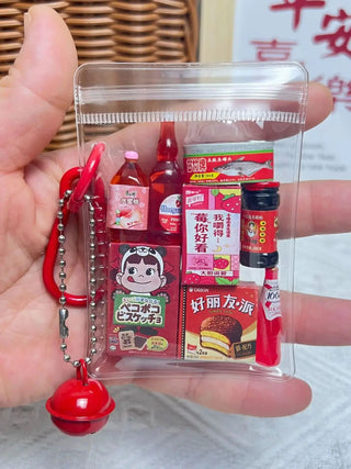 Miniature Food Random Blind Bag Surprise Bag Capsule Toy Keychain